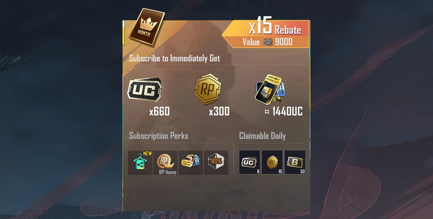 Pubg Global Subscription All - Image 5